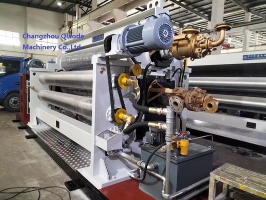 560 × 2920 Mesin Embossing Kain Nonwoven Otomatis 550m / Min
