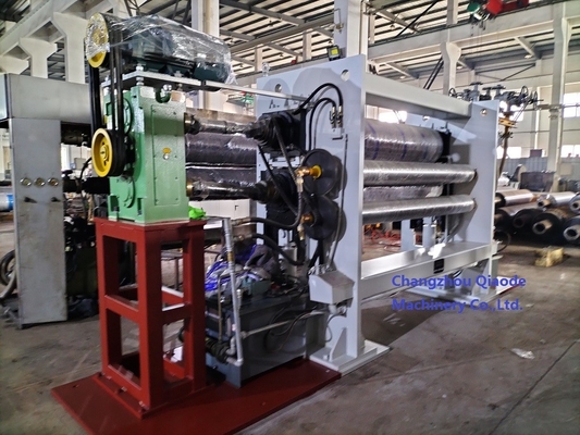 420 × 2020 Mesin Kalender Tekstil Untuk Gaun Bedah Industri