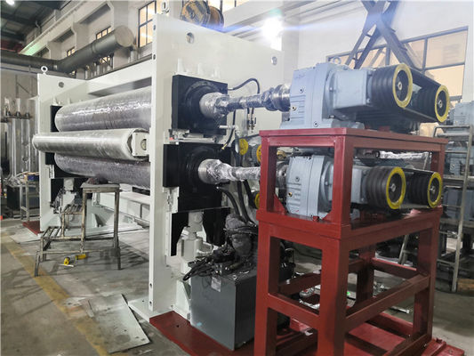 Pakaian Pelindung Mesin Kalender Embossing 1600mm