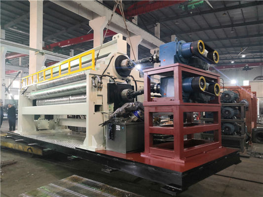 Mesin Kalender Embossing 150m / Min Kain Bukan Tenunan