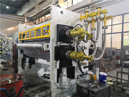 Mesin Kalender Embossing Baja Paduan ISO9001 otomatis