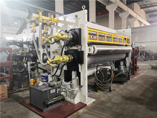 Mesin Emboss Kain 1600mm Motor Satu Motor