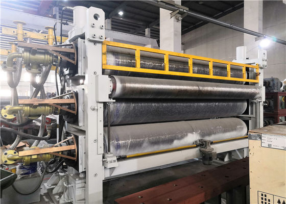 Mesin Kalender Tiga Roll 650m / Min Bersertifikat CE