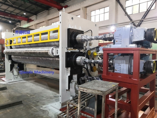 Kain Nonwoven Medis 2 Mesin Kalender Gulung 450 × 2920