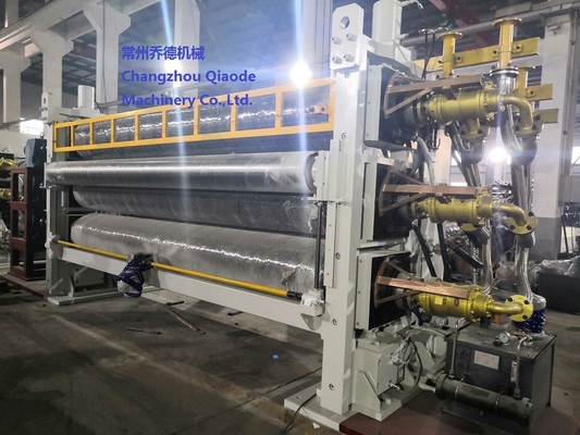 Mesin Kalender Embossing baja paduan 500 × 3020