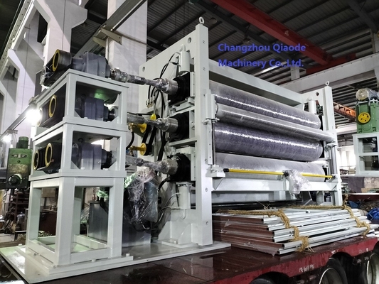 450 × 2920 Tiga Mesin Kalender Gulung Kecepatan 150m / mnt